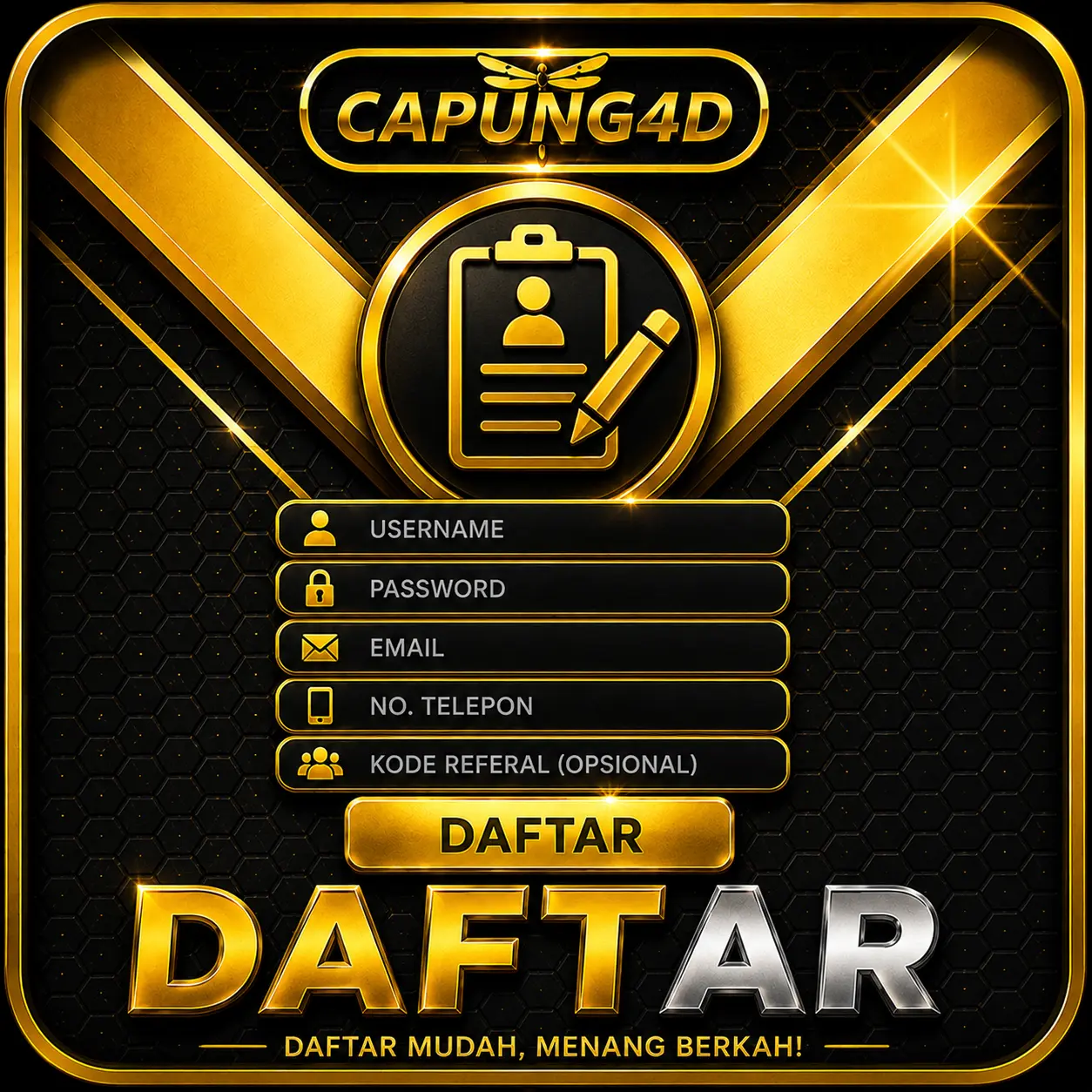 DAFTAR CAPUNG4D